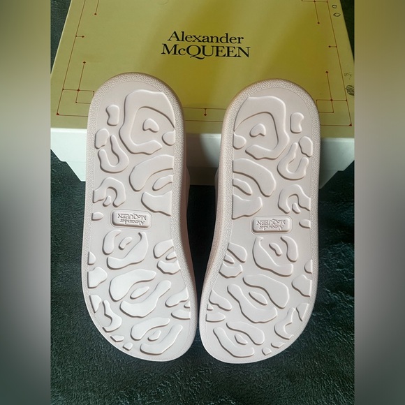 Alexander McQueen Pink Oversize Slide Sandal (Women) - Picture 4 of 4